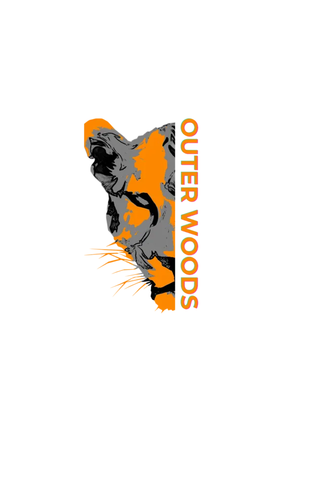 Outer Woods Men's Cheetah Printed Hooded Sweatshirt