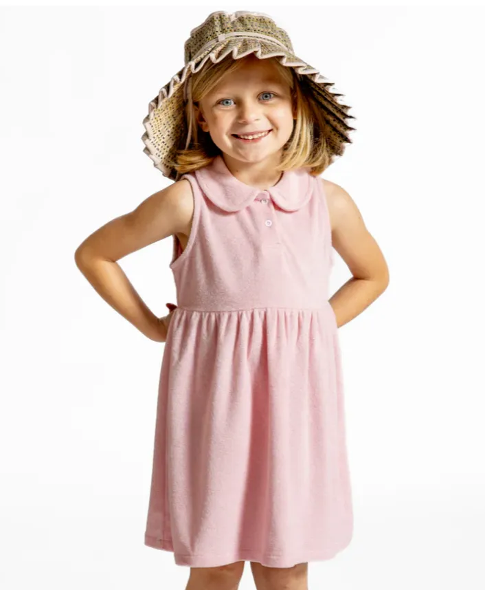Pink French Terry Tennis Dress