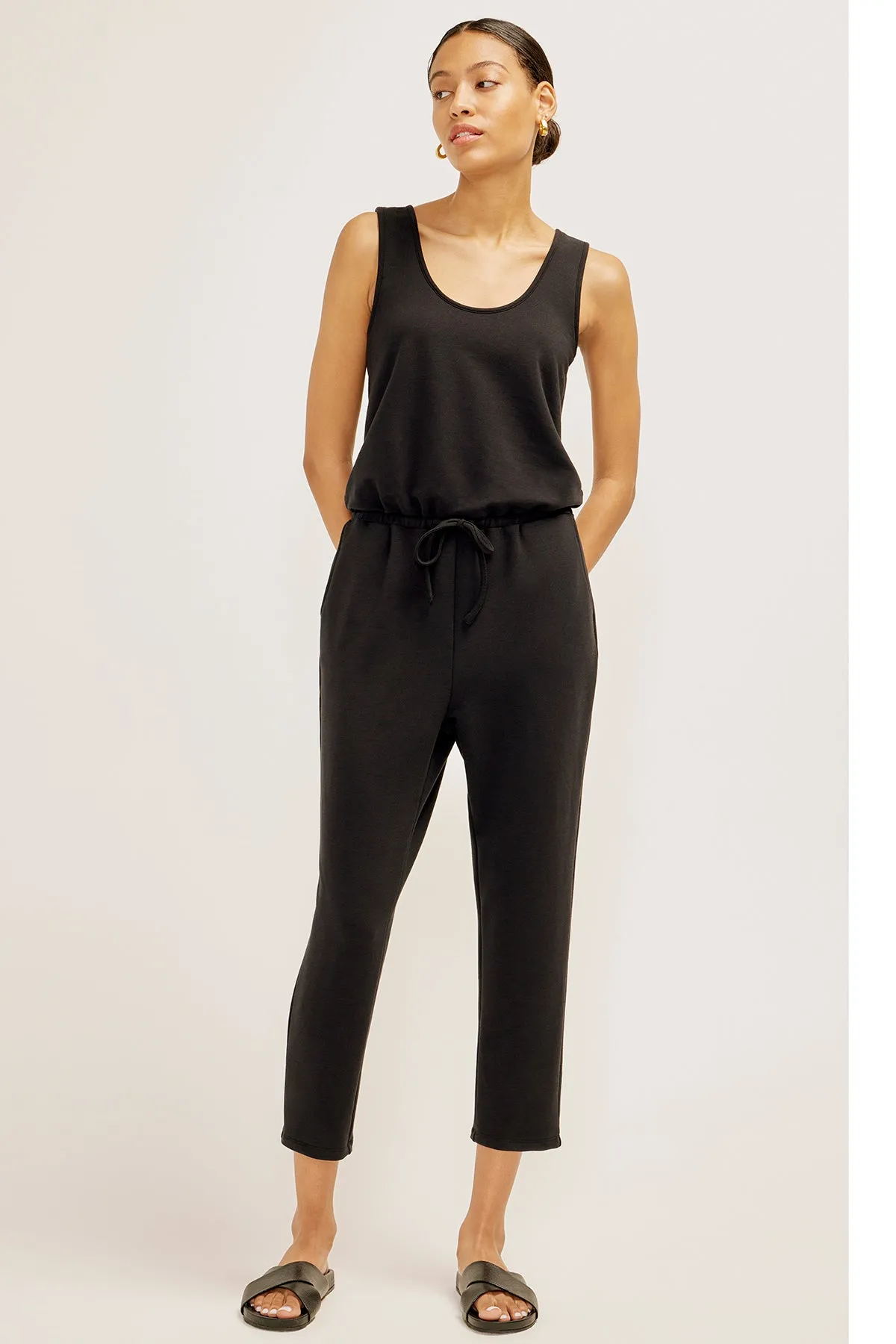 Recycled Tank Jumpsuit