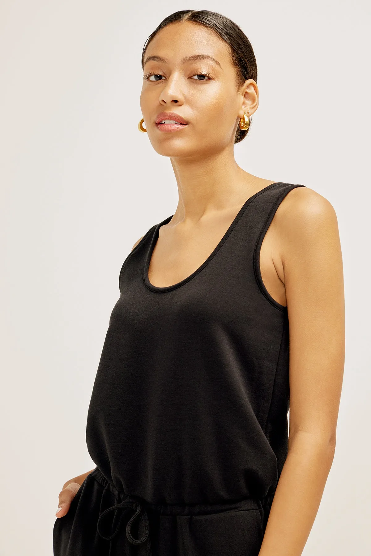 Recycled Tank Jumpsuit