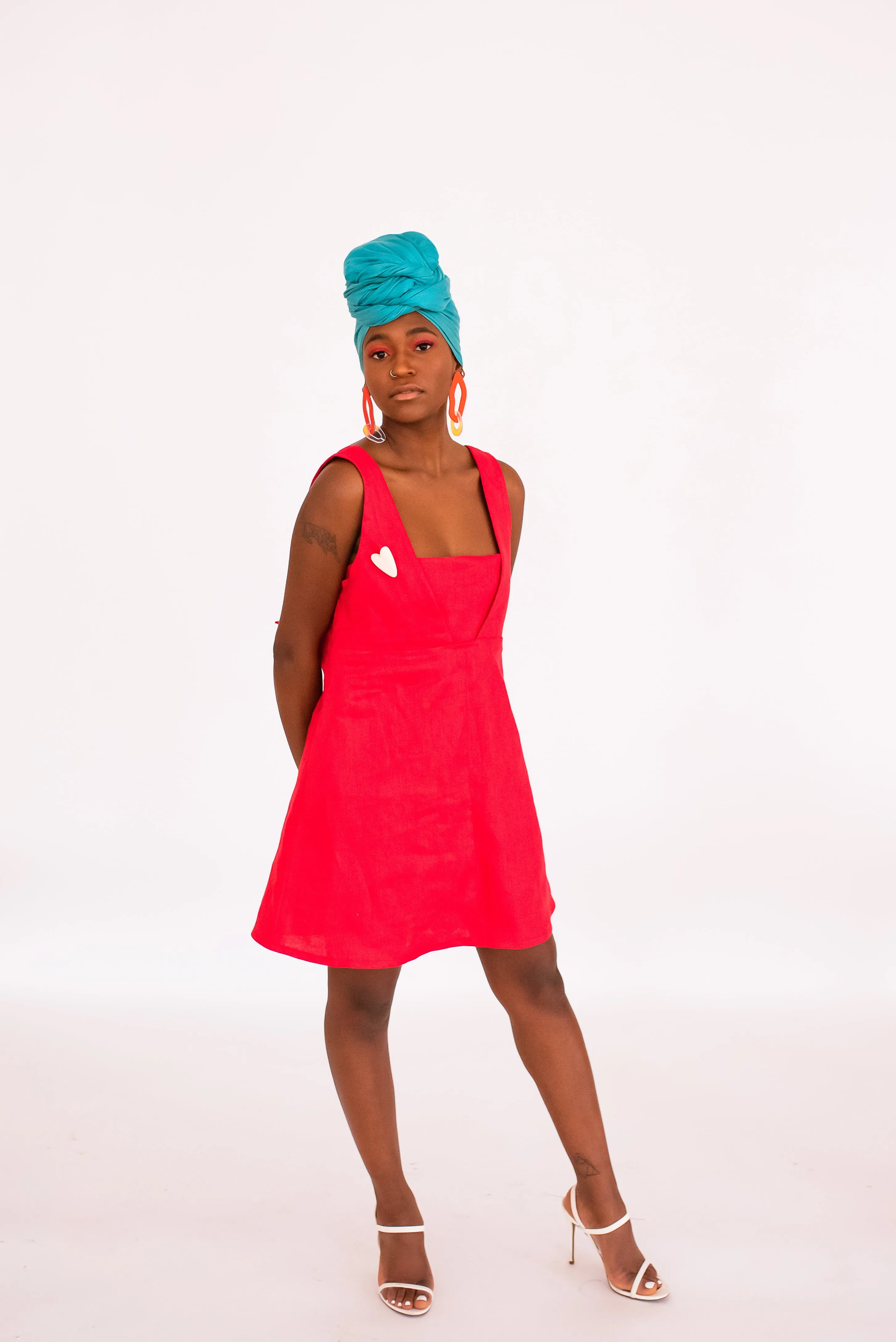 Red Tilda - Reversible Jumper - Valentine's Edition