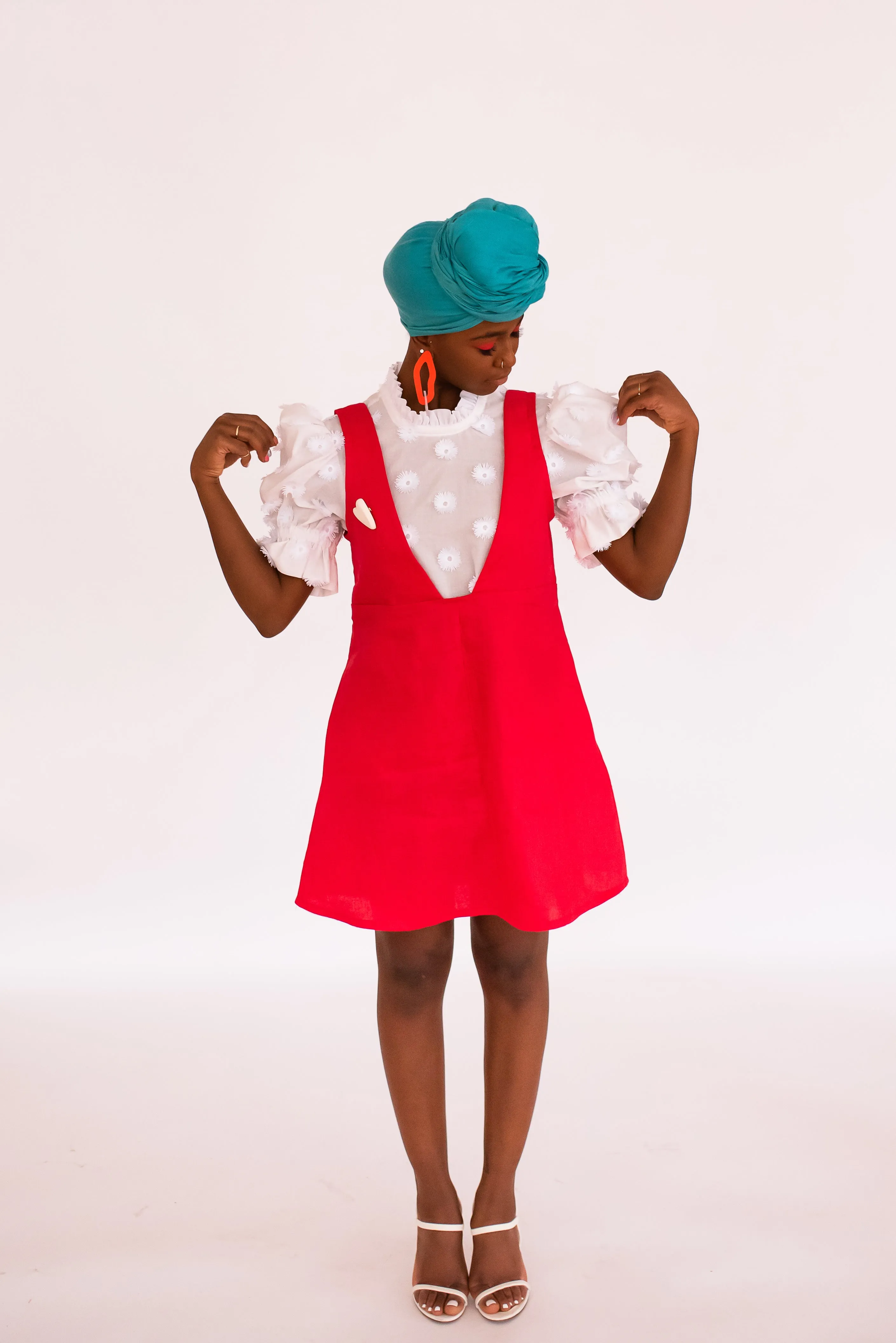 Red Tilda - Reversible Jumper - Valentine's Edition