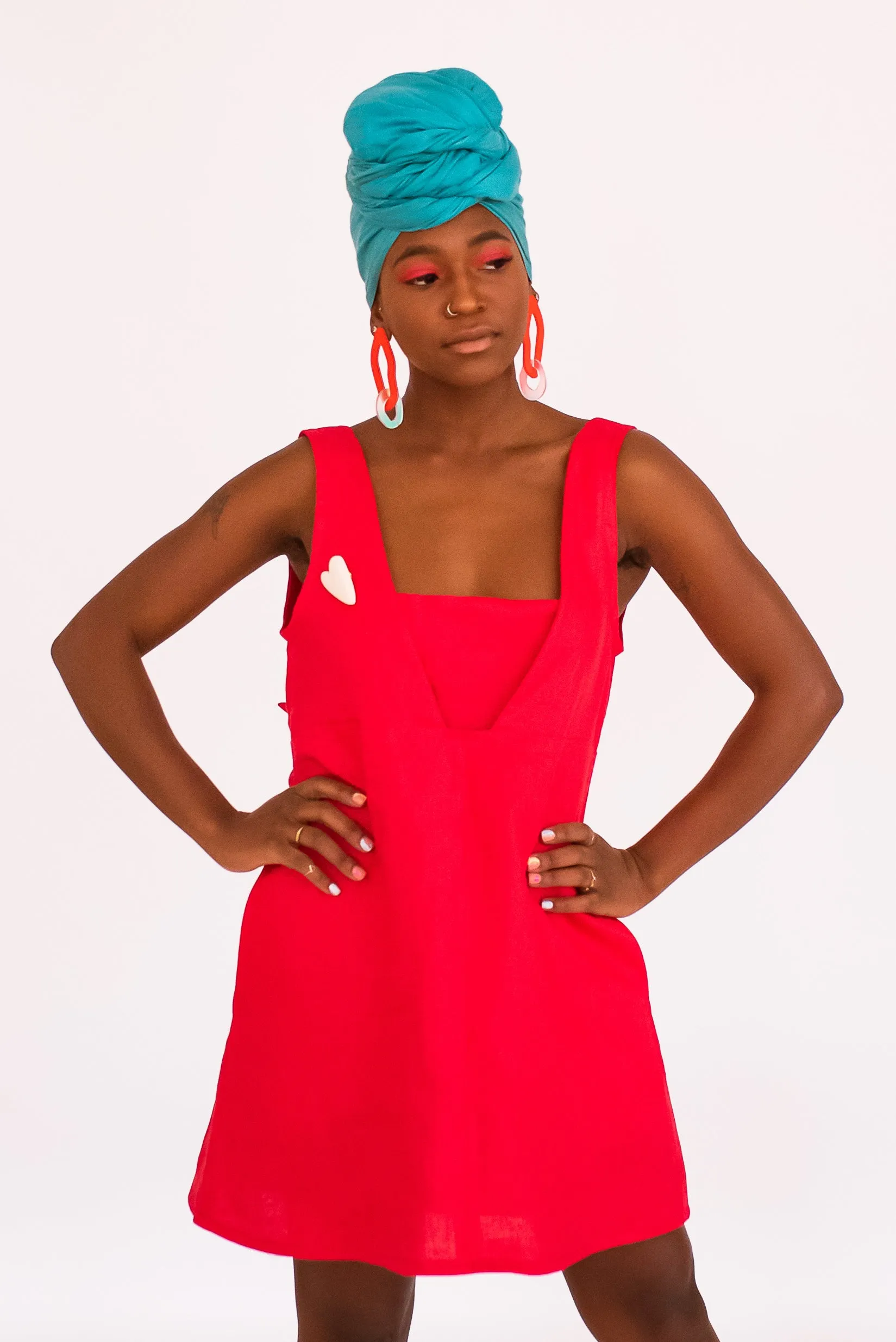 Red Tilda - Reversible Jumper - Valentine's Edition