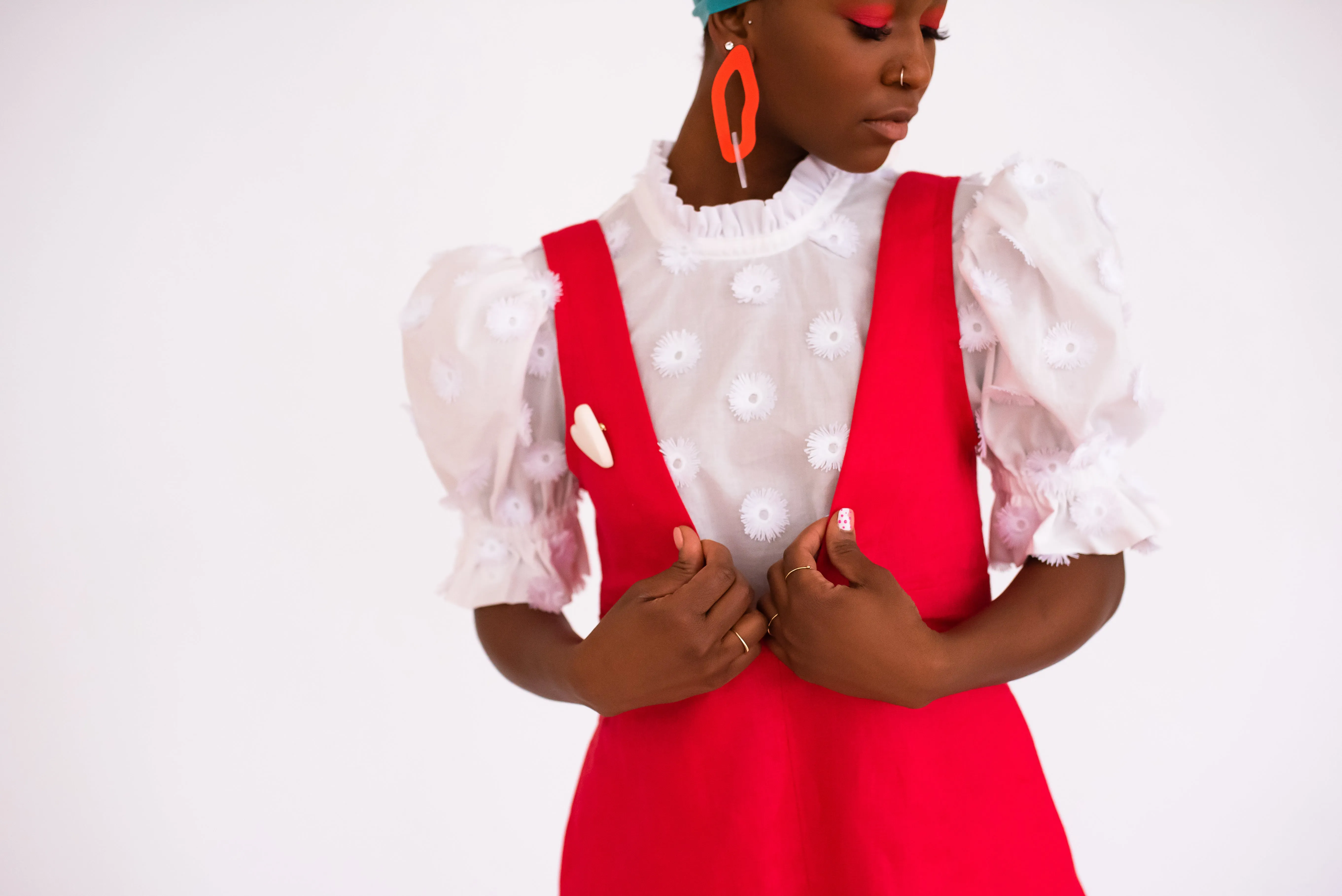 Red Tilda - Reversible Jumper - Valentine's Edition