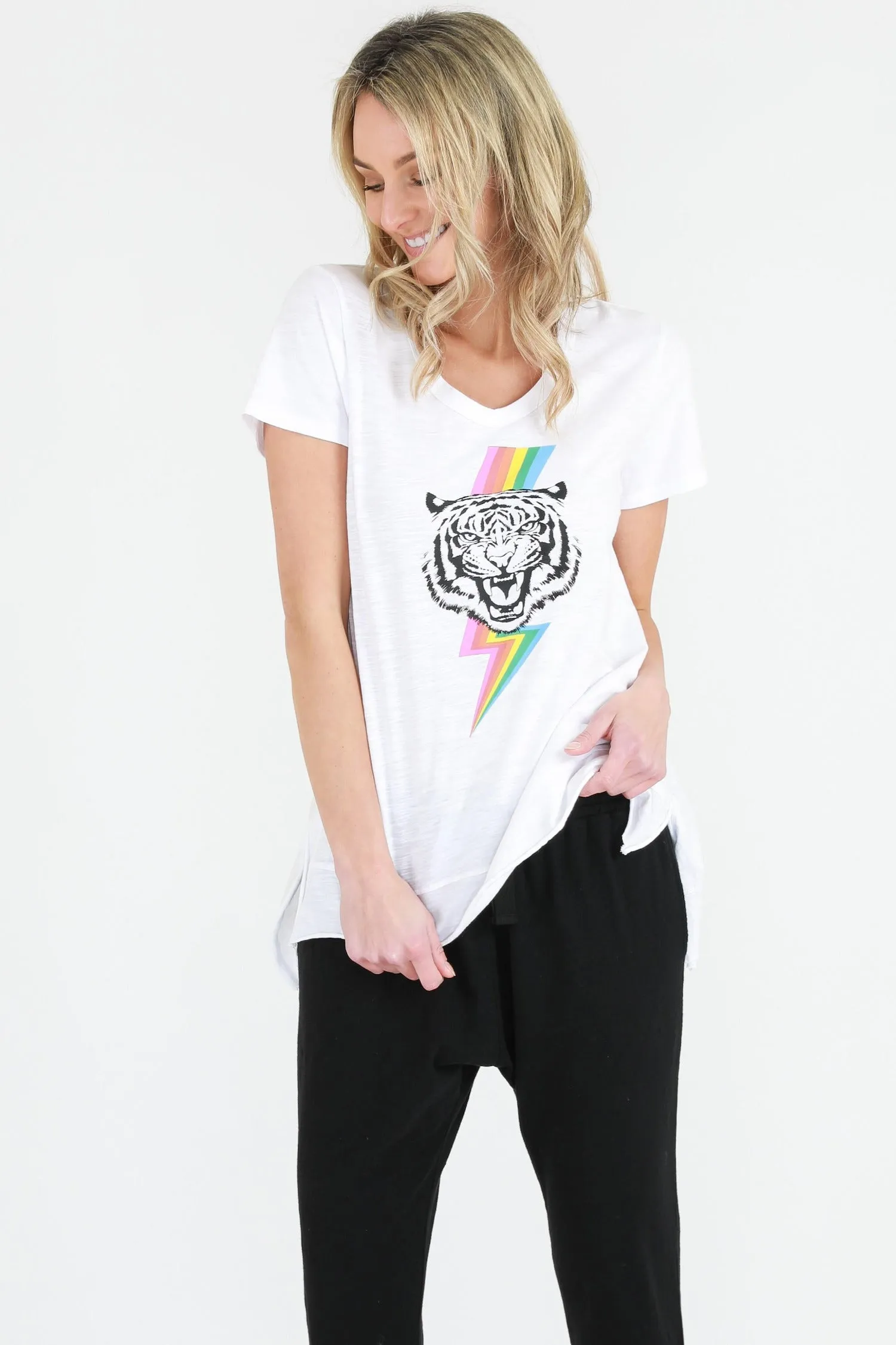 Remi Tiger Rainbow T Shirt