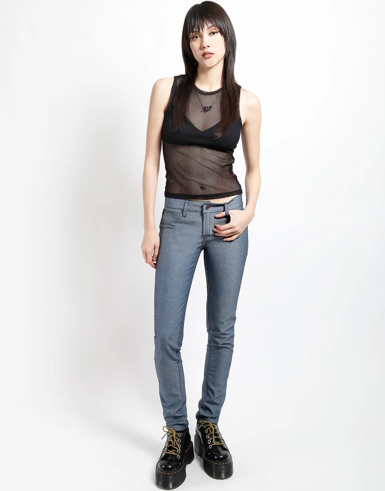 REVERSIBLE JEAN PINK CHEETAH