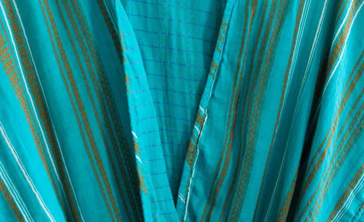 REVERSIBLE KIMONO ROBE