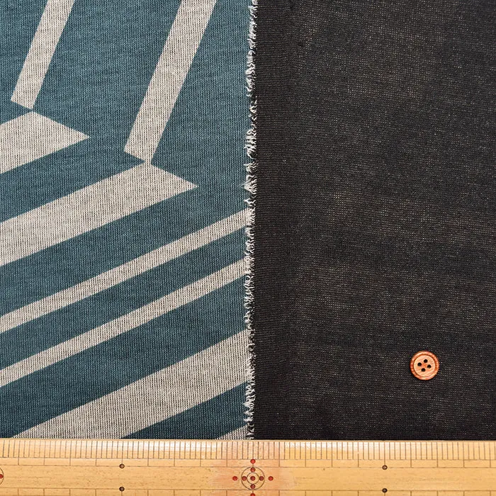 Reversible Knit Printed Fabric