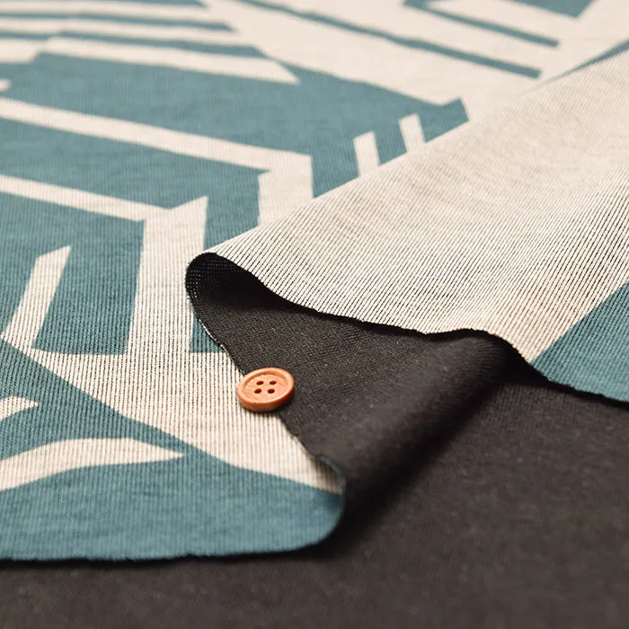 Reversible Knit Printed Fabric