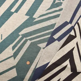 Reversible Knit Printed Fabric