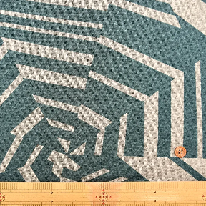 Reversible Knit Printed Fabric