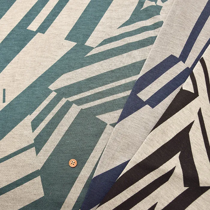 Reversible Knit Printed Fabric
