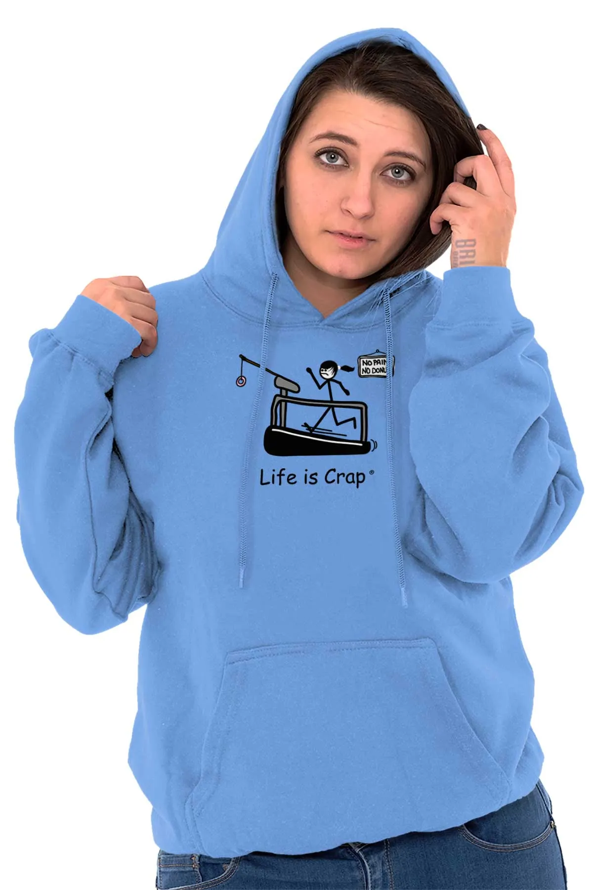 Running For Donuts Hoodie