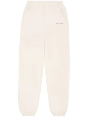 Serif logo-print track pants