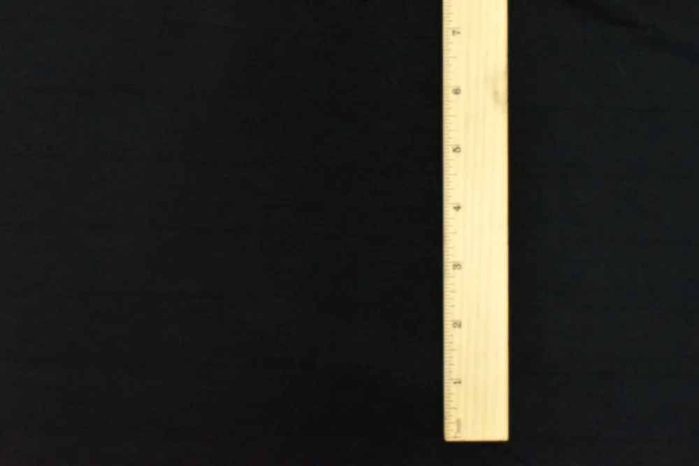 Simple Black Stripe Stretch Modal Back Brushed French Terry Knit Fabric