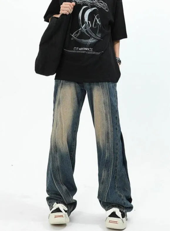 Stain Washed Jeans