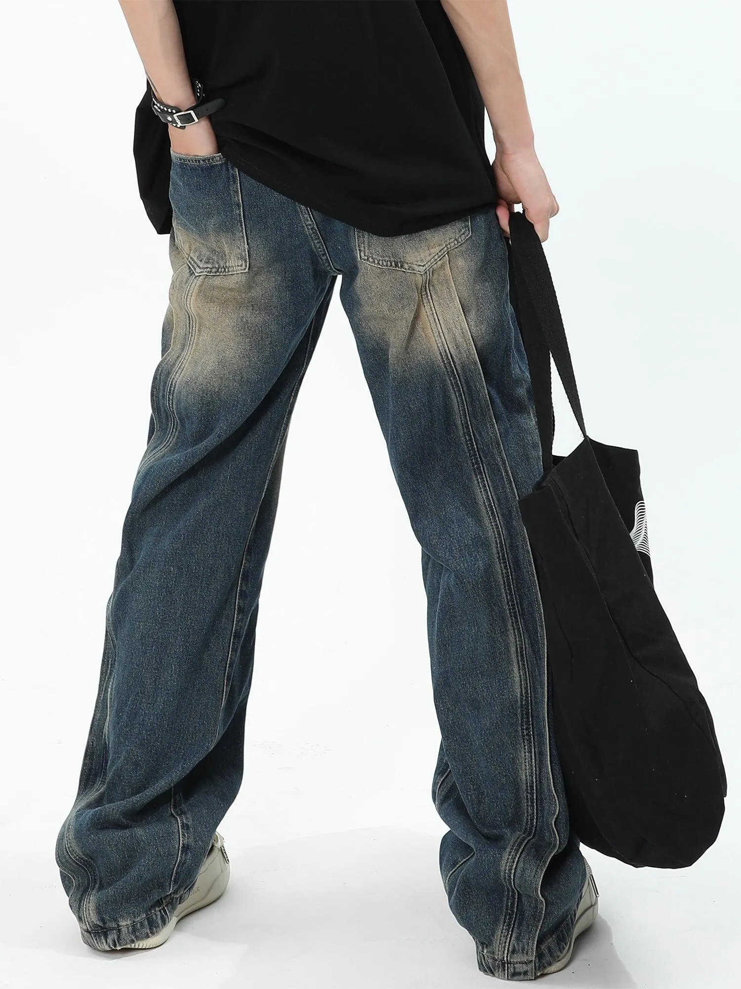 Stain Washed Jeans