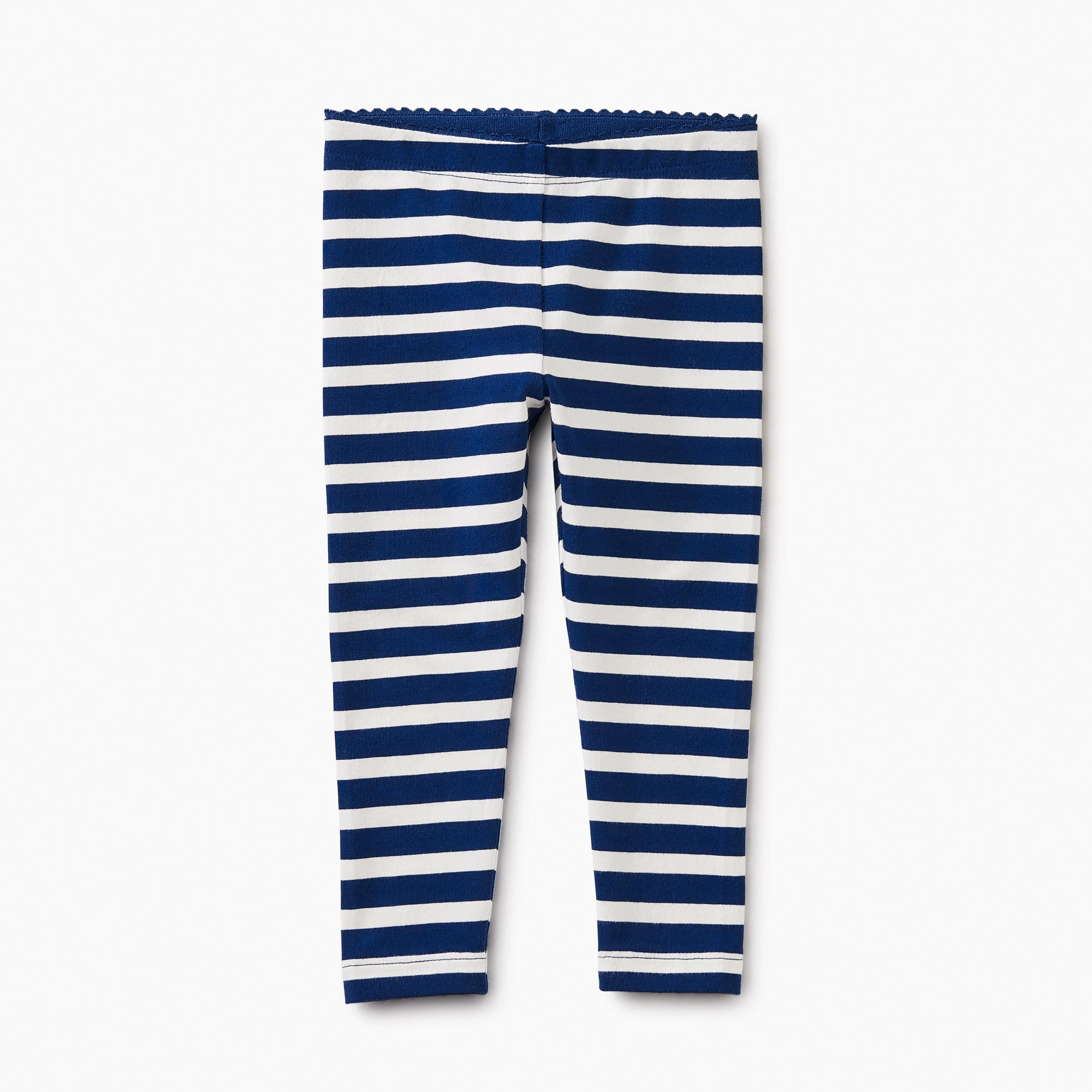 Striped Baby Leggings - Nightfall