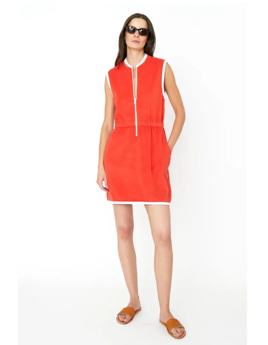 The Terry Dress ~ Poppy
