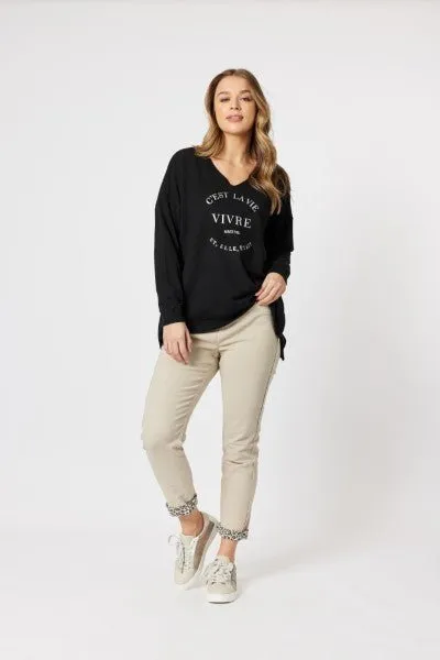 THREADZ REVRSIBLE JEAN