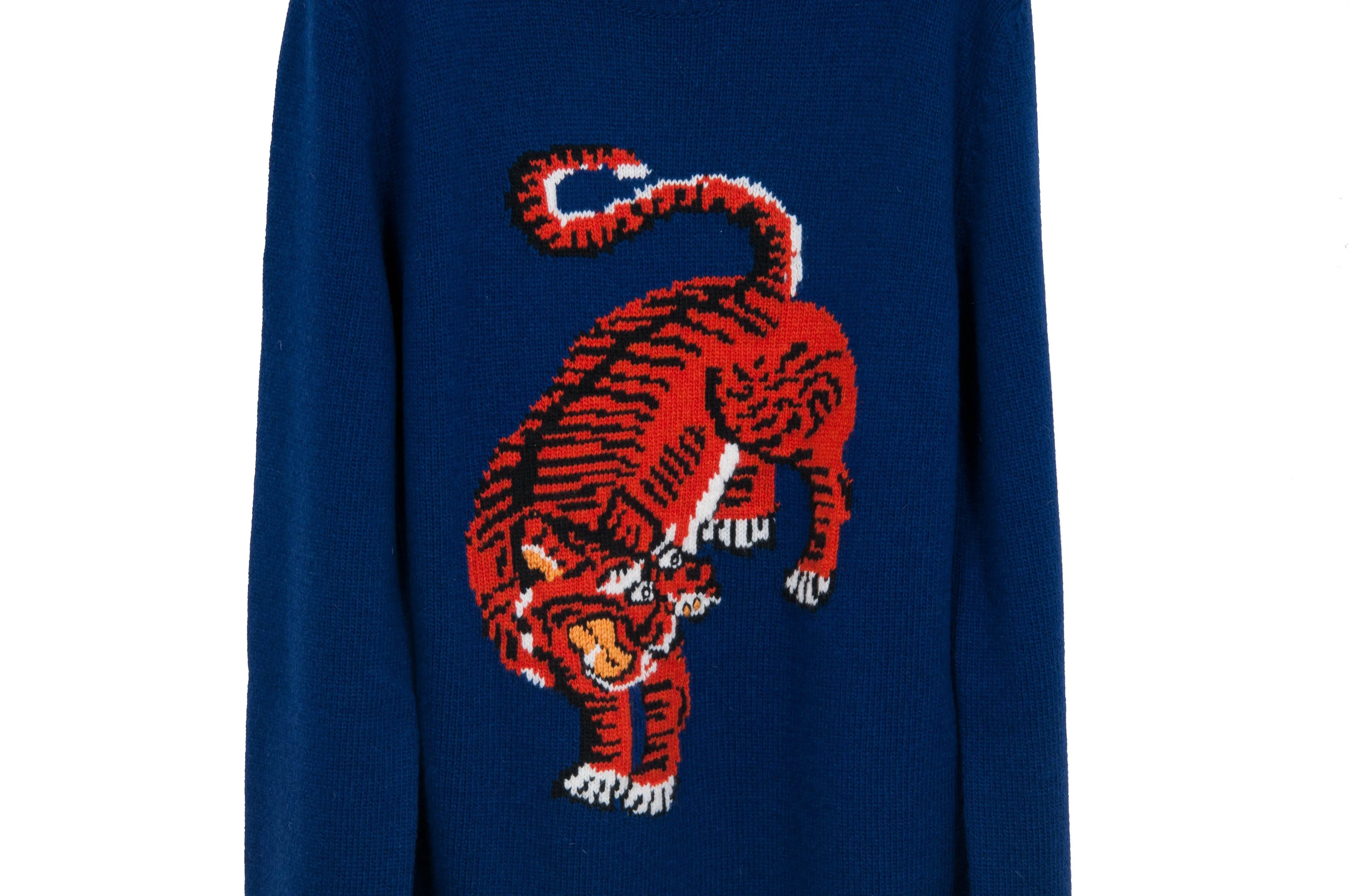Tiger Print Sweater