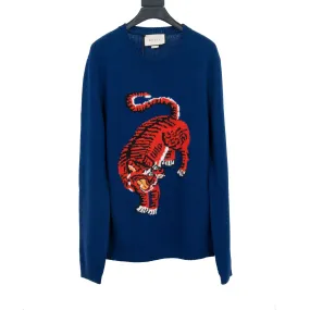 Tiger Print Sweater