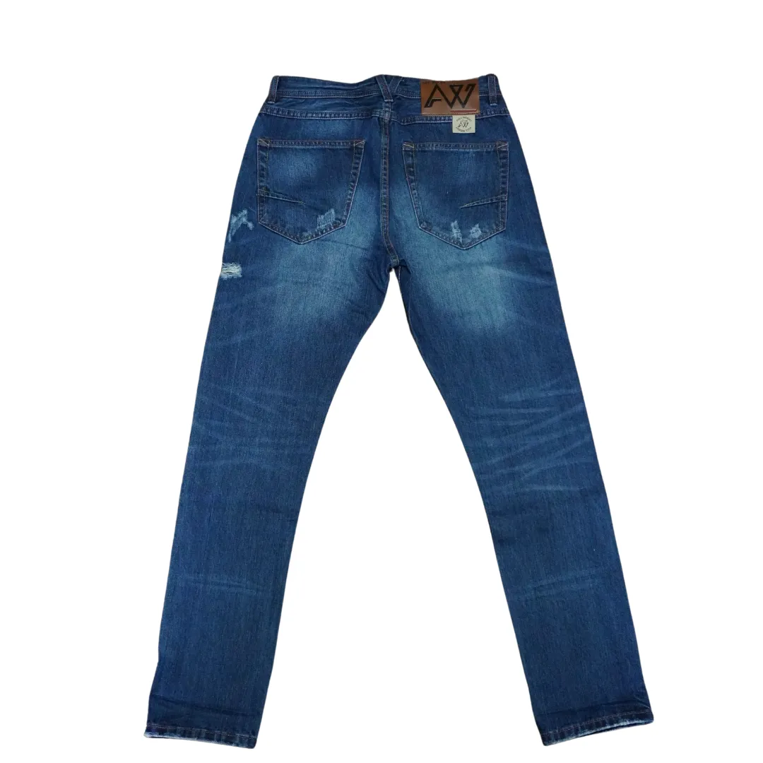 'Tom Antique' Athletic Selvedge Jeans