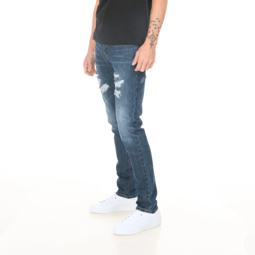 'Tom Antique' Athletic Selvedge Jeans