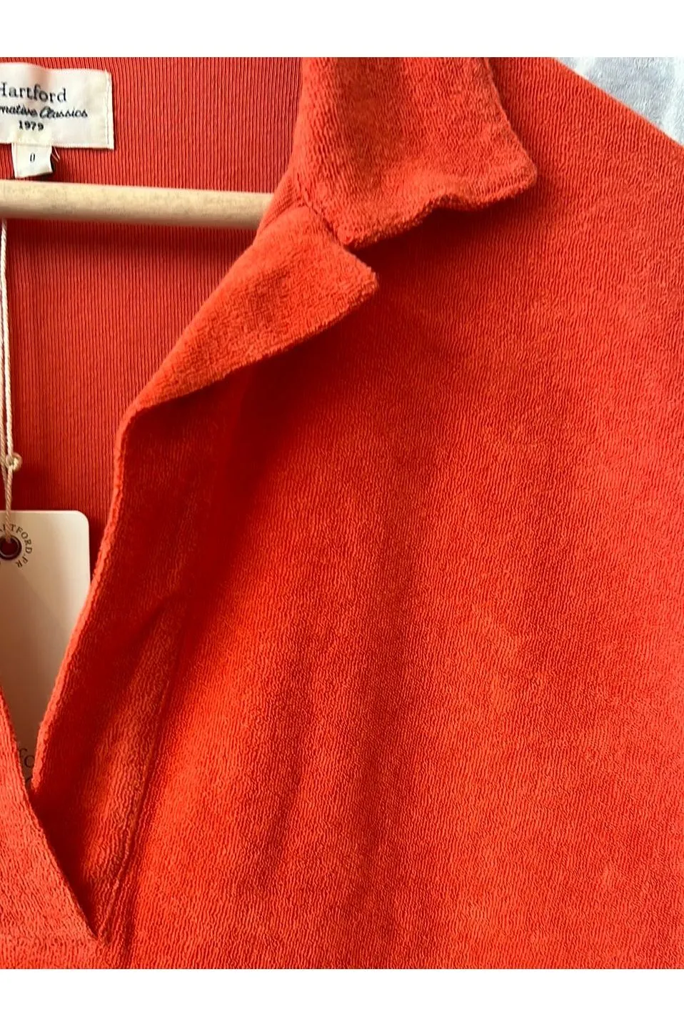 Tuan Cotton Toweling Dress - Poppy