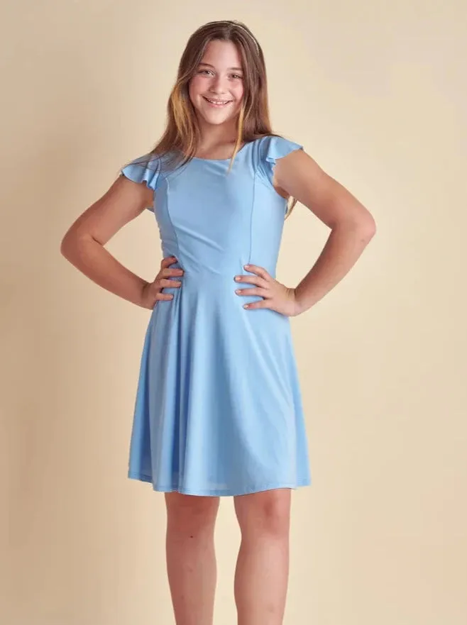 UDT LEAH Ruffle Dress _T3756K