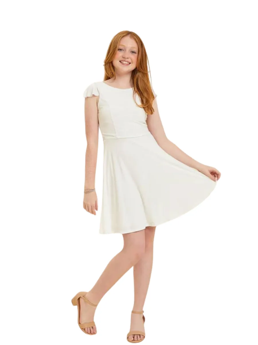 UDT LEAH Ruffle Dress _T3756K