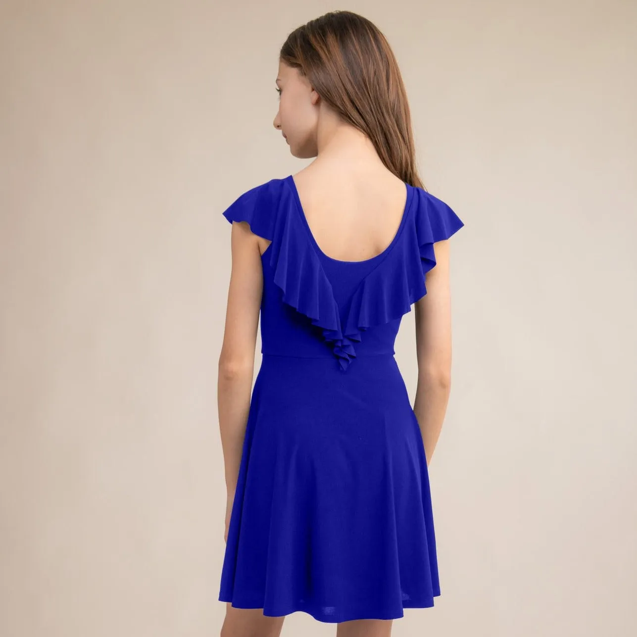 UDT LEAH Ruffle Dress _T3756K