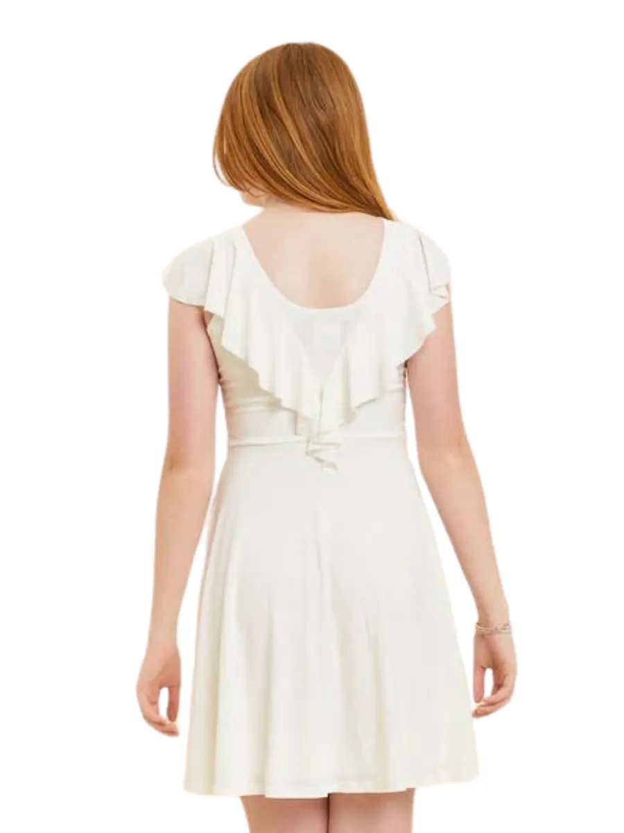 UDT LEAH Ruffle Dress _T3756K