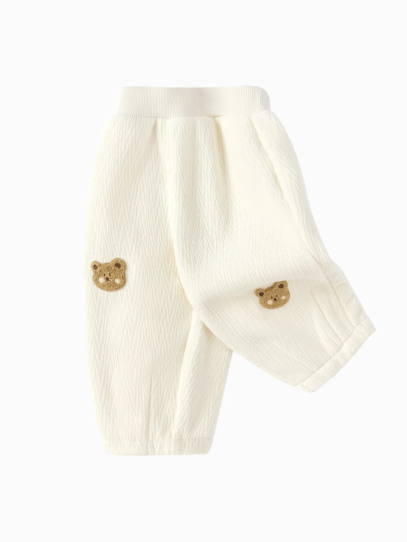 Unisex Baby Straight Bear Pants