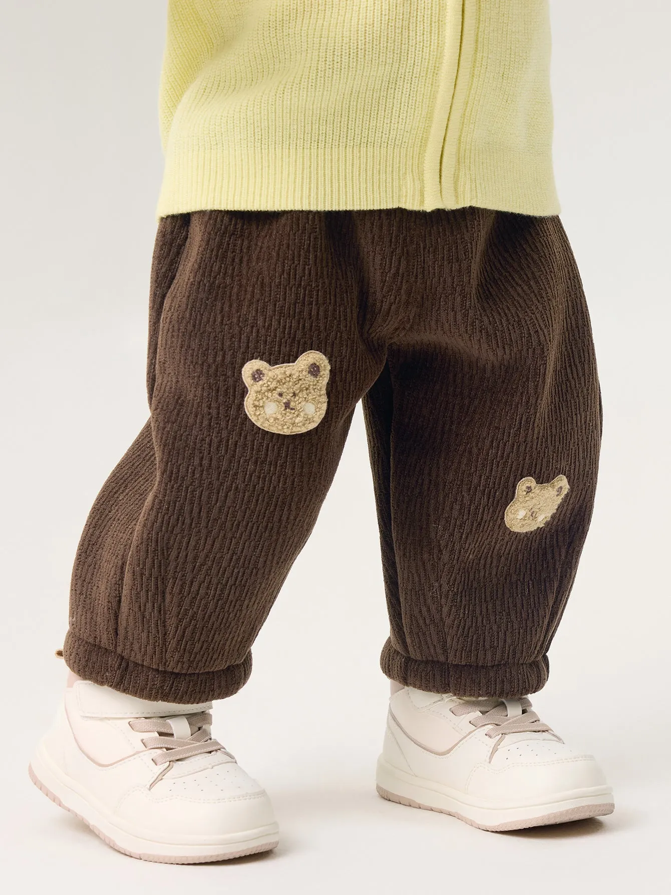 Unisex Baby Straight Bear Pants