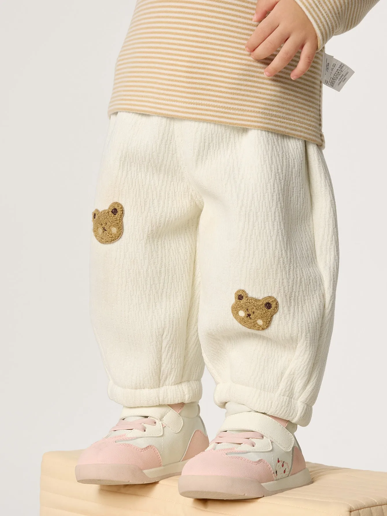 Unisex Baby Straight Bear Pants