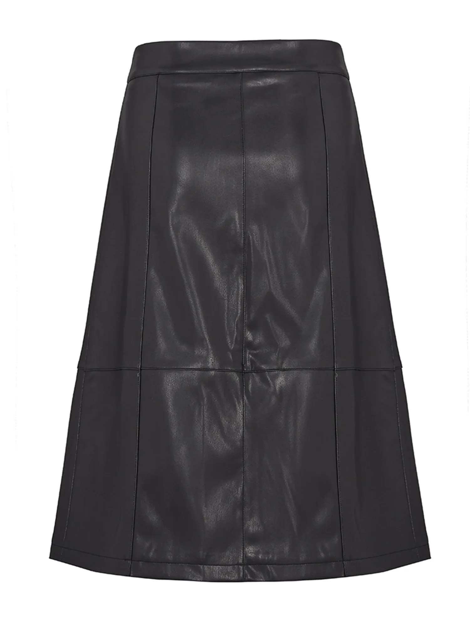 Vegan Leather Skirt