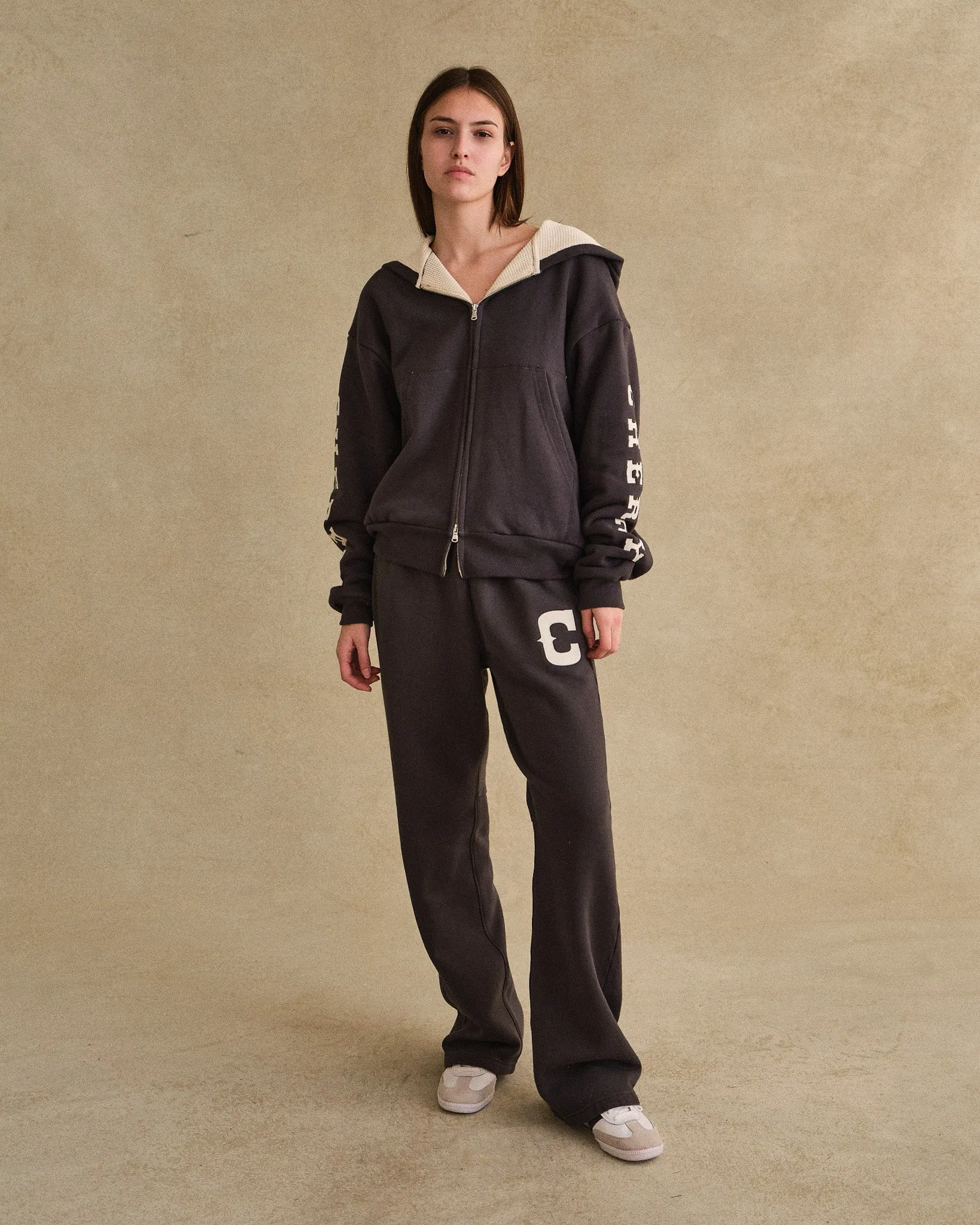 Western Athletic Parachute Sweatpants (Black)