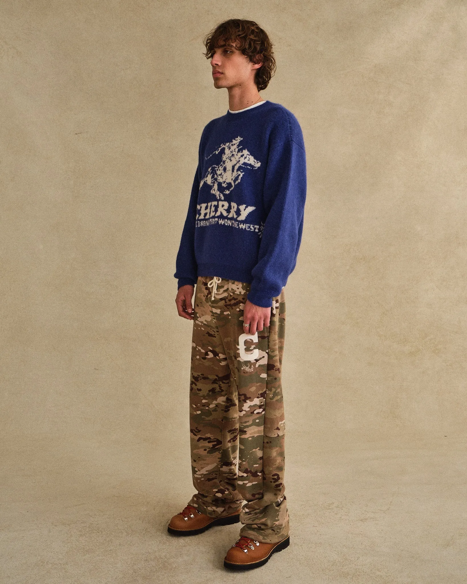 Western Athletic Parachute Sweatpants (Camo)