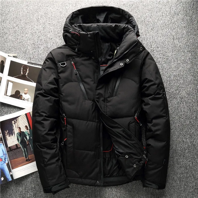 White Duck Down Jacket men coat Snow parkas male Warm Brand Clothing