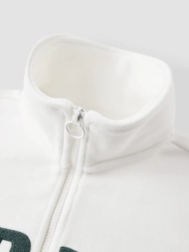 Women's fake two piece sweatshirt