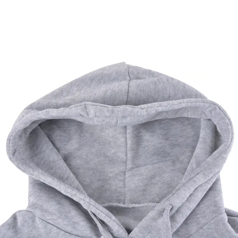 Women's Long Sleeve Hooded Sweatshirt With Pocket