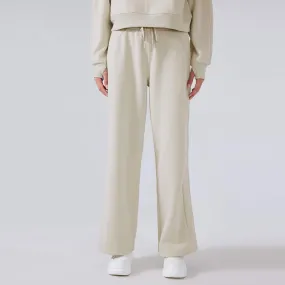 Women's Straight Leg Fleece Sweatpants Athletic Pants