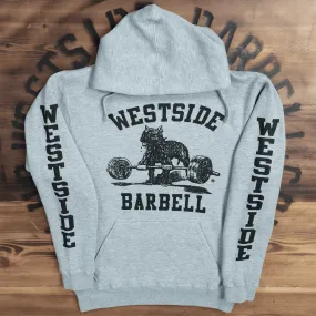 WSBB Mens Lux Hooded Sweatshirt Grey
