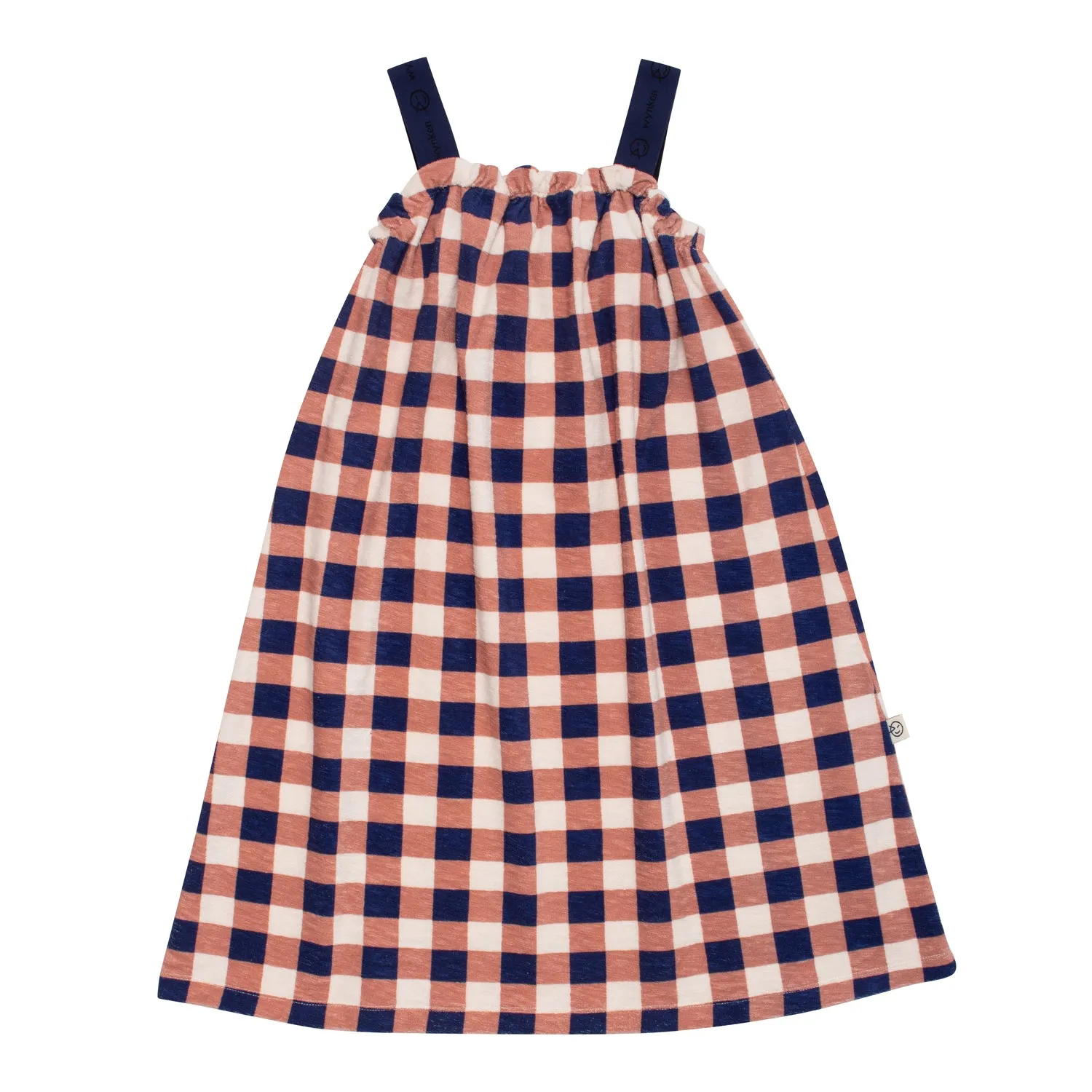 Wynken Club Sundress - Brick/Navy - 4Y Last One